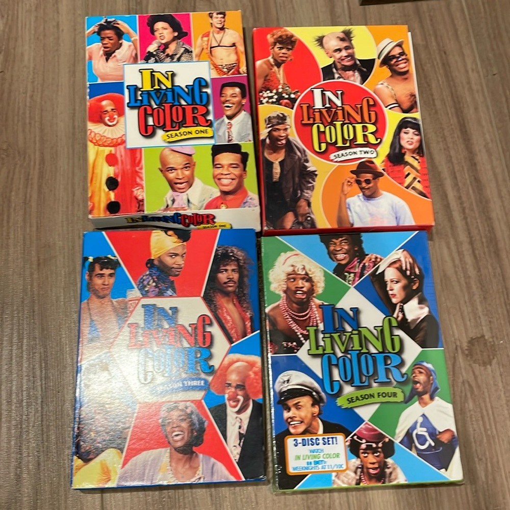 4 complete seasons of In Living Color on DVD